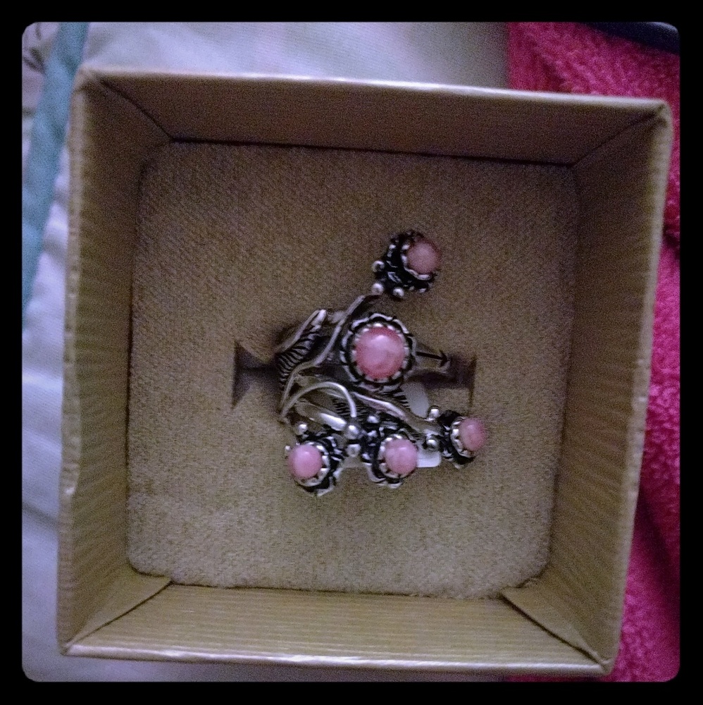 PINK ARTISAN OPAL STYLE BRAND NEW;TAGS SIZE 7 RING